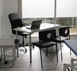 Bureau du cabinet d'ostéo Anne Guichard